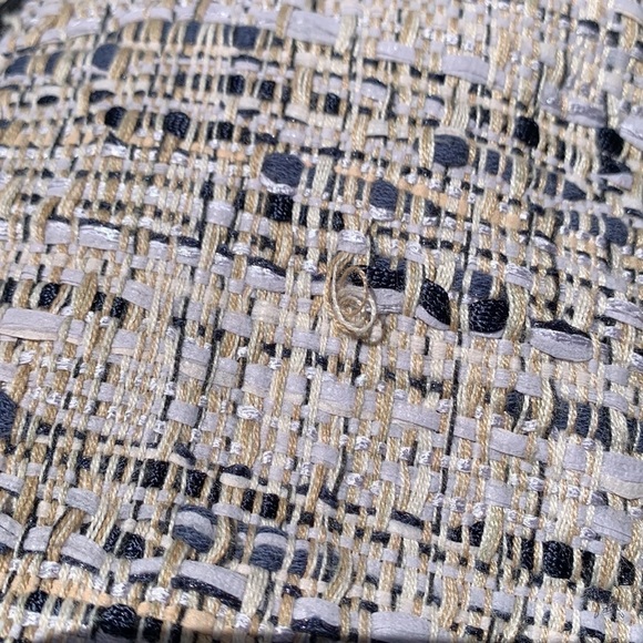 Theory Waldia Alluring Tweed Satin Panel Sheath Dress - Picture 9 of 13